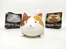 Игрушка Сквиш КОТ БОЛЬШОЙ ANGRY CAT антистресс, в картонной коробке, 8шт/уп