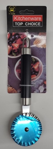 Нож для нарезки пиццы KITCHENWARE TOP CHOICE, рельефный, длина 18,5 см, Ø 5.5 см 