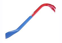 Гвоздодёр из углеродистой стали, сине-красная ручка, длина 30 см