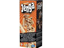 Настольная игра JENGA Classic HASBRO "ДЖЕНГА", дерево, 54 бруска, 7,5х7,5х27 см