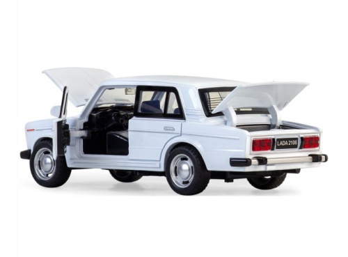 Машина Лада LADA 2106 металлическая 1:24, 10х5х5,5 см 12шт/уп фото 3