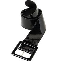 Пояс винил черный 1739V, размер 120*5,5см