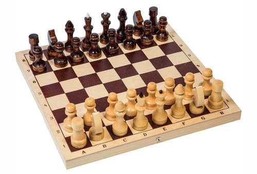 Настольная игра ШАХМАТЫ лакированные 29*14,5*3,8 см (ОЛ) фото 6