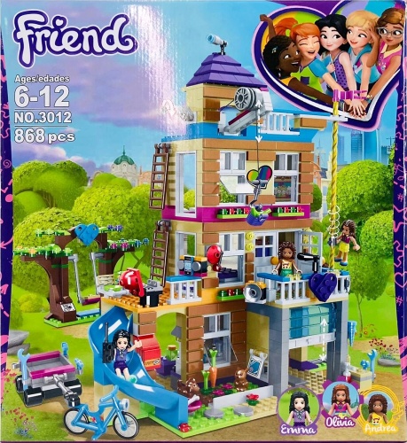 Конструктор Friend "Дом дружбы" 3012, 868 деталей фото 7