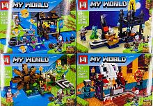 Конструктор MG My World "Битвы на воде 4в1" MG1121, 283-321 деталей Конструктор MG My World "Битвы на воде 4в1" MG1121, 283-321 деталей