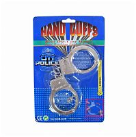 Наручники металлические серые LESD1521, на блистере, без размера