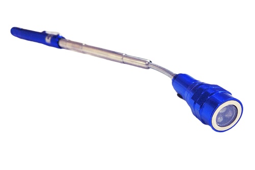Фонарь-щуп ручной светодиодный металлический телескопический с магнитом Фонарь-щуп ручной светодиодный металлический телескопический с магнитом