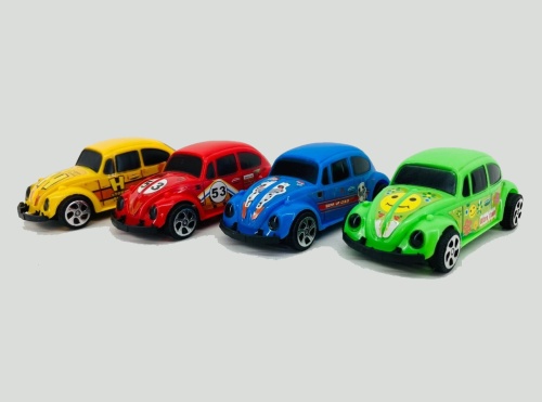 Машина VW "Фольксваген ЖУК" пластмассовая, 12,5х5х4,5 см фото 3