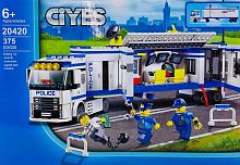 Конструктор CITYES "Выездной Отряд Полиции" 20420, 375 деталей Конструктор CITYES "Выездной Отряд Полиции" 20420, 375 деталей