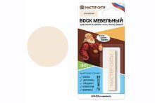 Воск мягкий мебельный ДУБ БЕЛЕНЫЙ 101 Мастер Сити, брусок 9 г (блистер)