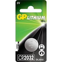Батарейки GP Lithium CR2032 3V Ø20х2 мм (таблетка)