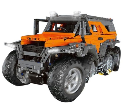 Конструктор Mould King Models "Авторос Шаман 8х8 с FULL RC APP" 13088, 2578 деталей  фото 5