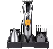 Бритва-Машинка для стрижки электрическая Geemy GM-580 7в1 с подставкой