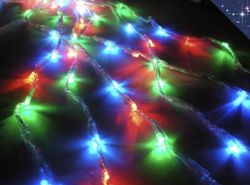 Гирлянда "ВОДОПАД" ЦВЕТНАЯ, размер 3*3 метра, 480L ламп (коробка) Гирлянда "ВОДОПАД" ЦВЕТНАЯ, размер 3*3 метра, 480L ламп (коробка)