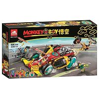 Конструктор LARI Monkey Boy "Реактивный родстер Манки Кида" 11575, 689 деталь