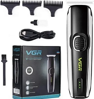 Машинка для стрижки волос VGR Navigator модель V-020 со сменными насадками