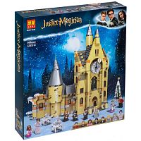 Конструктор Lari Justice Magician "Часовая Башня Хогвартса" 11344, 958 деталей