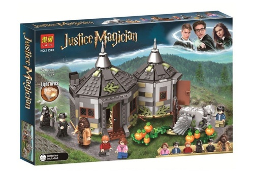 Конструктор Lari Justice Magician "Хижина Хагрида: спасение Клювокрыла" 11343, 520 деталей Конструктор Lari Justice Magician "Хижина Хагрида: спасение Клювокрыла" 11343, 520 деталей