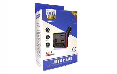 FM-трансмиттер автомобильный M49 CAR MP3 Player  фото 2