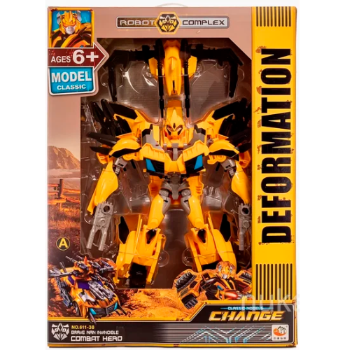 Трансформер БАМБЛБИ CHARGE ROBOT DEFORMATION 36 см фото 2