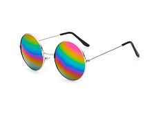 Очки cолнцезащитные в винтажном стиле LESD1979, размер оправы 12,5 см