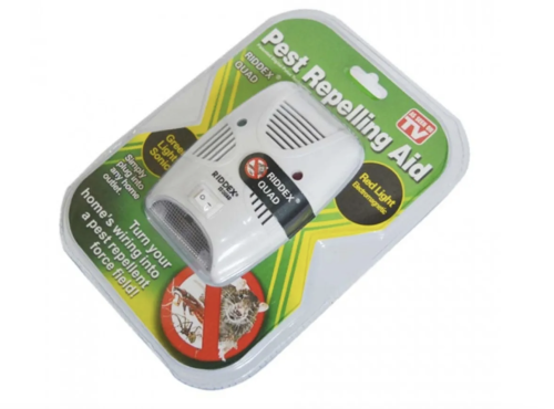 Отпугиватель грызунов и насекомых Pest Repelling Aid RIOOEX OUAD электрический (зеленый блистер)