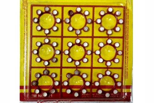 Пистоны для пистолета 72 Shot Plastic Disc Cap, 9*8=72 шт/блистер фото 3
