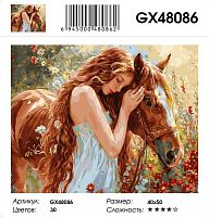 Картина по номерам Paintboy GX48086, холст на подрамнике, 40x50 см