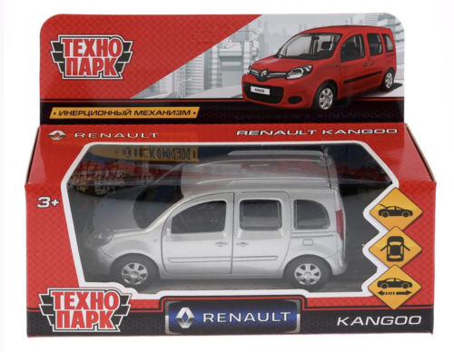 Машина модель Renault Kangoo металлическая 12 см, в коробке