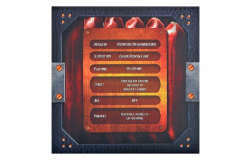 Головоломка "Квестбокс: Фотоаппарат Шерлока Холмса" фото 3 Головоломка "Квестбокс: Фотоаппарат Шерлока Холмса" фото 3