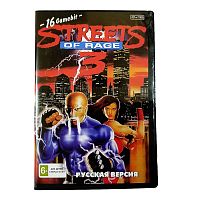 Картридж 16 бит одноигровый BARE KNUCKLE 3 (STREET OF RAGE 3) 24Мб