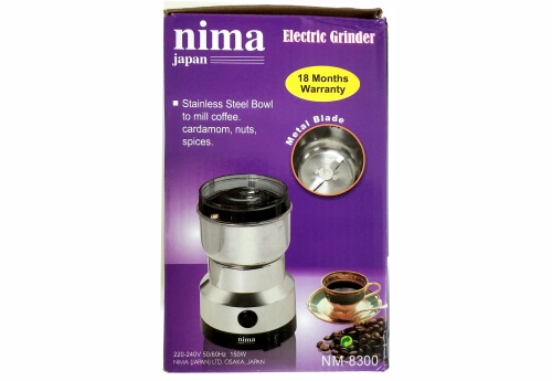 Кофемолка электрическая Nima NM-8300 ELECTRIC GRINDER, объем 150 г, 150 Вт фото 5