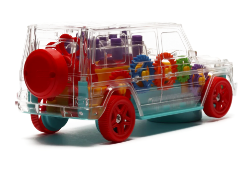 Машина Гелендваген из шестеренок на батарейках фото 3 Машина Гелендваген из шестеренок на батарейках фото 3