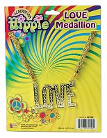 Ожерелье "LOVE" ЛАВ "Любовь" (ва1080), 5,5*3,5 см