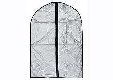 Чехол для хранения одежды 60 х 137 см Clothing Dust Proteetive Set на молнии полиэтиленовый СЕРЫЙ