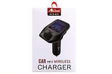 FM-модулятор ALLISON ALS-A31 CAR MP3 CHARGER WIRELESS автомобильный Bluetooth 2 USB, ЭКРАН + AUX 
