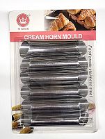 Набор форм для круассанов и трубочек (цилиндр) 12 см, 6 штук на блистере