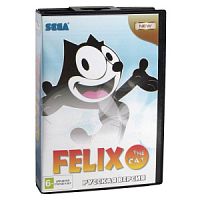 Картридж 16 бит одноигровый Felix The Cat, для игровых приставок