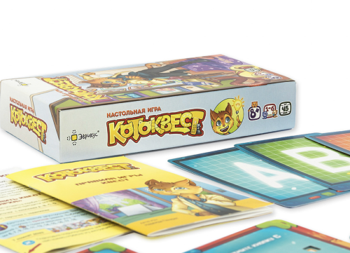 Настольная игра "Котоквест"   фото 2 Настольная игра "Котоквест"   фото 2