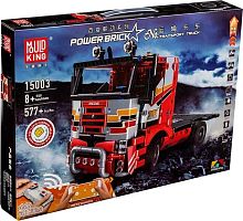 Конструктор Mould King Power Brick "Грузовик Transport Truck на Р/У и со сматрфона" 15003, 577 дет