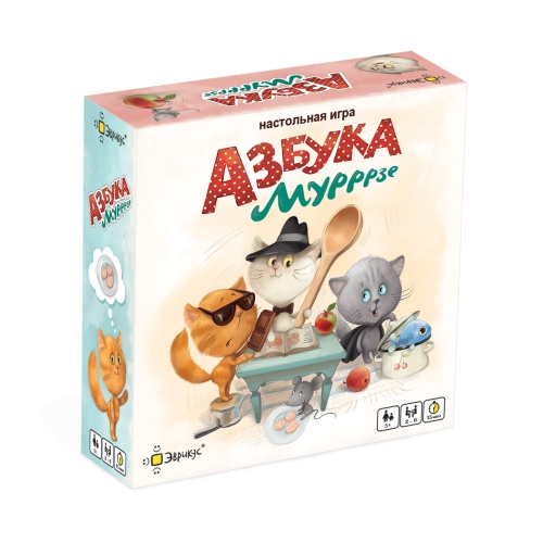 Настольная игра "Азбука Мурррзе"  