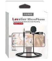 Микрофон петличный JH-043 Lavalier MicroPhone с AUX jack 3,5 разъемом 