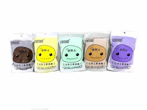 Пластилин мягкий NT-1 ОДНОТОННЫЙ для лепки в пакете 21*14 см, 100 г 