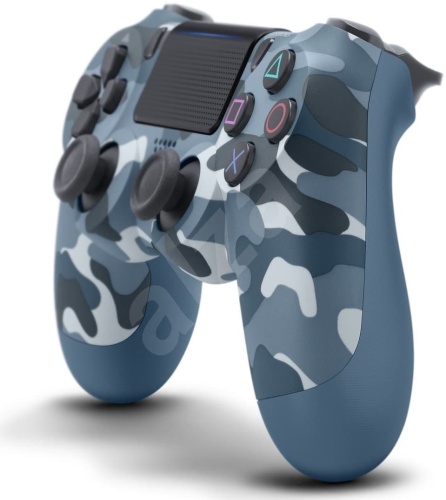 Джойстик PS 4 Controller Wireless Dual Shock (Сhina) (G2) Camouflag Blue фото 2