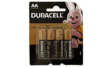 Батарейки DURACELL АА LR6 (2A/4B), 4 штуки на блистере Батарейки DURACELL АА LR6 (2A/4B), 4 штуки на блистере