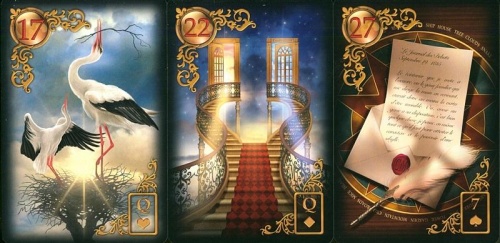 Карты Таро: "Gilded Reverie Lenormand Expanded" гадальные фото 4