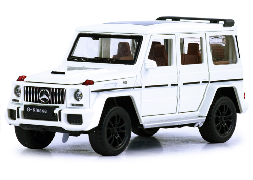 Машина ДЖИП GELANDEWAGEN BRABUS DIE-CAST 1:28, 18x7,5x7,5 см  фото 3