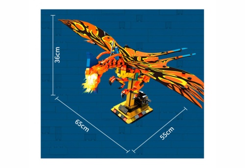 Конструктор MJI Phantom Wyvern "Аватар: Дракон Торук Макто Последняя тень" 13004, 1174 детали фото 4