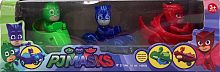 PJMASKS НАБОР 3в1 "Герои в масках" на машине, 7 см, 3 шт/кор