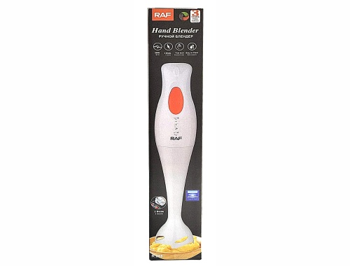 Блендер погружной ручной RAF R266 Hand Blender, 2 лезвия, мощность 300Вт
